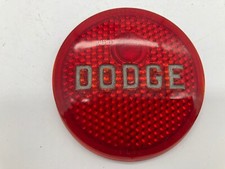 36-47 Dodge Truck Glass Tail Light Lense W Lettering Nos 36-47 Dodge Truck Glass Tail Light Lense W Lettering Nos