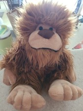 Aurora World Plush fluffy furry 10” BIG FOOT New Stuffed Animal! Free Shipping!