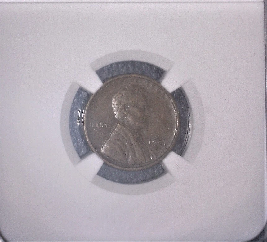 1921-S Lincoln Penny, NGC AU53,  Tougher Date and Issue Free - Image 2 of 4