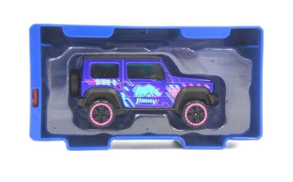 SUZUKI JIMNY NIGHT CRUISE BLUE 1/64 MAJORETTE BK05 TUNE UP SERIES 1 CAR MODEL