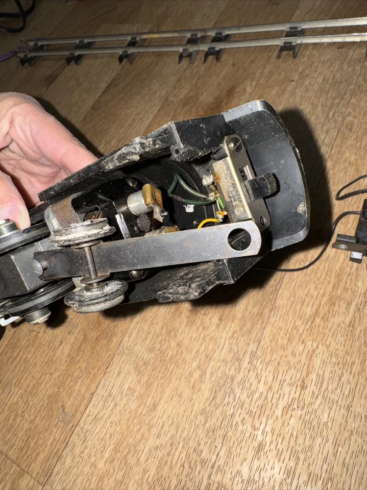 American Flyer 21160 4-4-2 Steam Engine S Gauge Not Working reading Lines Tender - Image 4 of 4