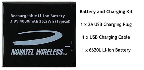 Verizon MiFi 6620L Jetpack | 4g LTE Mobile Hotspot | Modem Novatel with Charger - Picture 4 of 9
