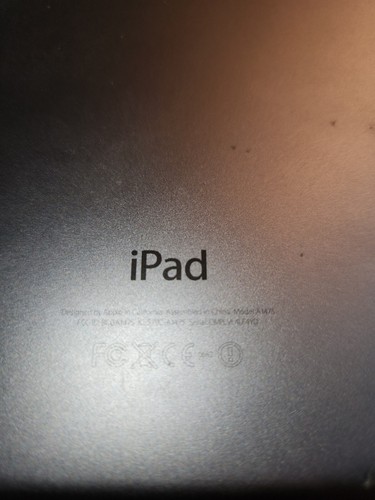 Apple iPad Air Space Gray 16gb (A1474) works, Itunes locked - Picture 5 of 6