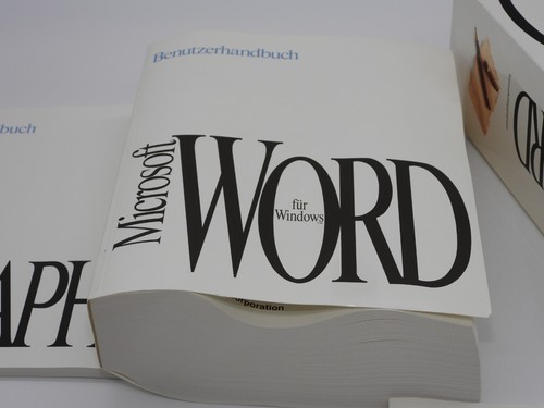 MICROSOFT BENUTZER HANDBÜCHER: Word, Draw, Graph, Formel-Editor - Bild 6 von 10