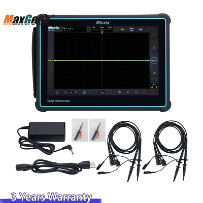 Micsig TO1004 100MHz 1GSa/s 4CH Tablet Oscilloscope Digital 10.1'' Touch Screen