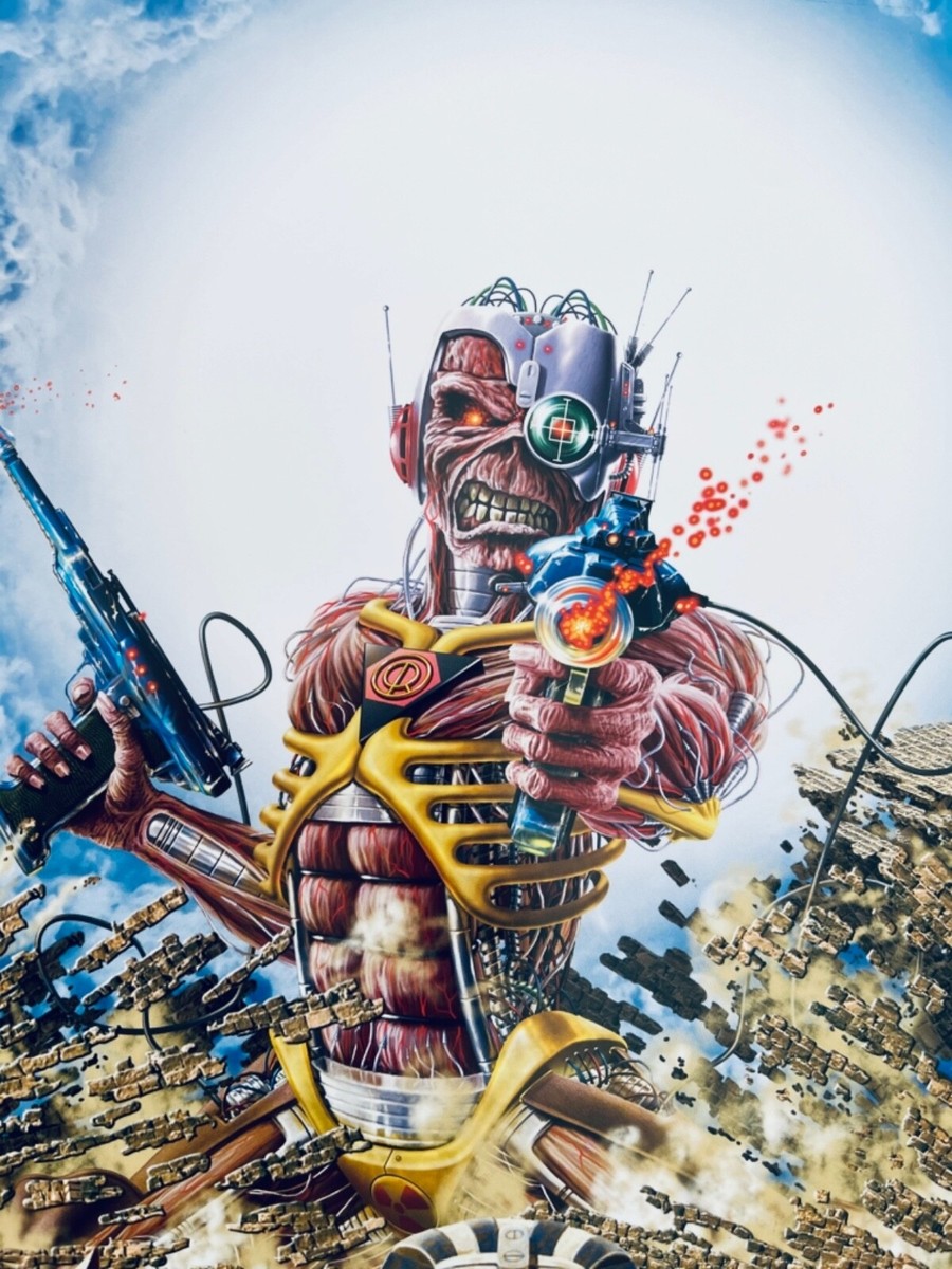 IRON MAIDEN,'SOMEWHERE BACK IN TIME', AUTHENTIC LICENSED 2008