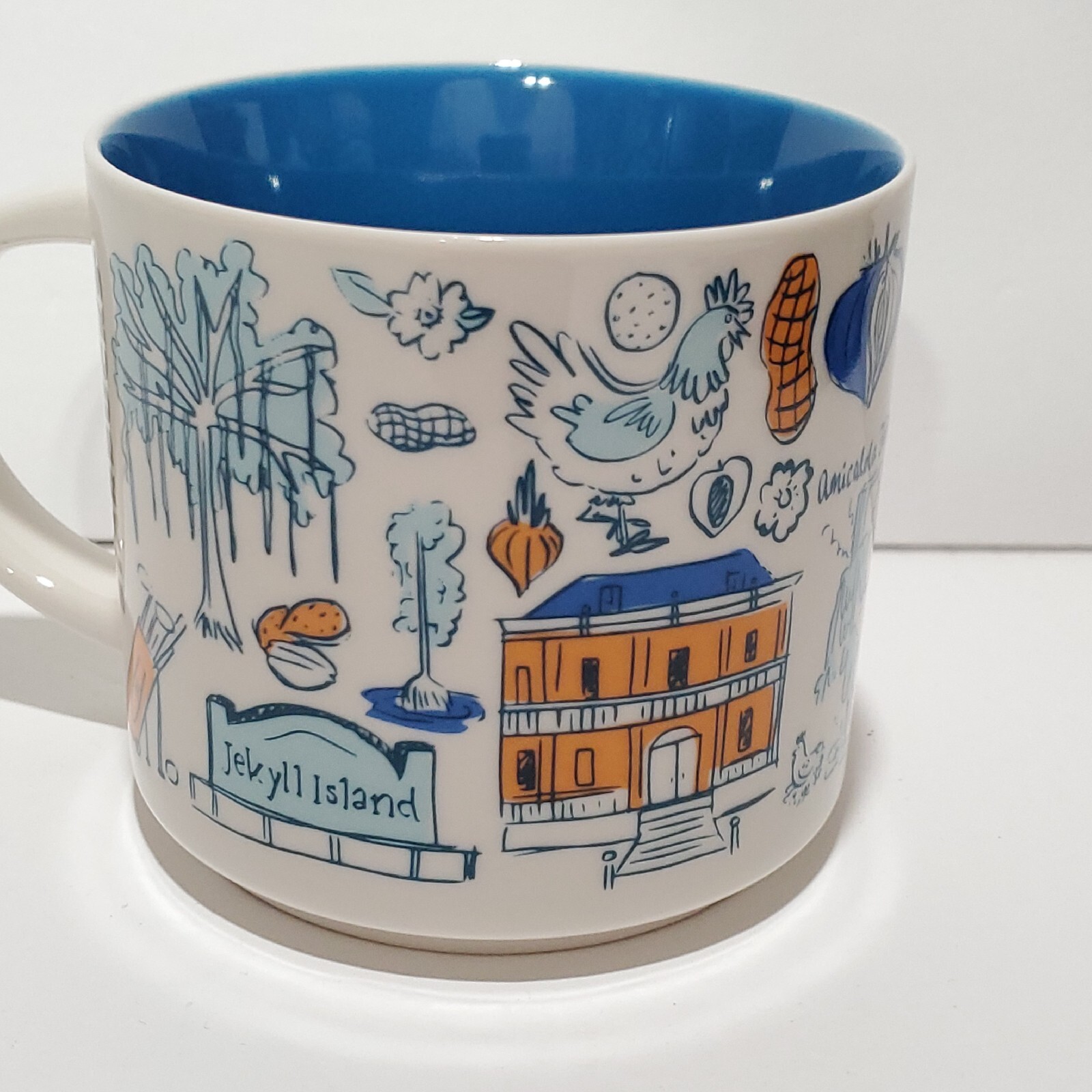 Georgia Starbucks Coffee Mug 14 oz. Been There Series Cup New 2021 No Box - Picture 4 of 8