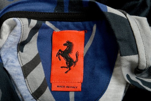 Scuderia Ferrari Fluid "Camouflag" Cotton Short Sleeve T-Shirt US 3XL IT 58 - Picture 6 of 6