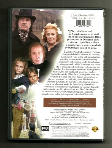 BBC VIDEO CLASSICS Hard Times (2005, DVD) 1994 Charles Dickens Film: Alan Bates - Bild 2 von 2