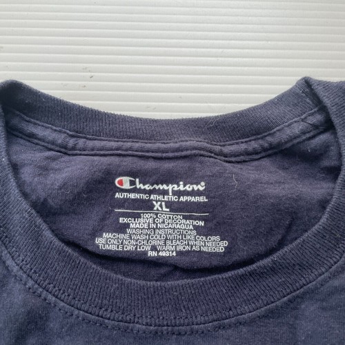 Champion University of Michigan Star Wars T Shirt Mens Size XL Blue Casual Style - Picture 5 of 12
