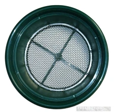 GOLD pan Prospecting HEAVY DUTY CLASSIFIER 1/4" Steel Mesh Sieve EXTRA DEEP