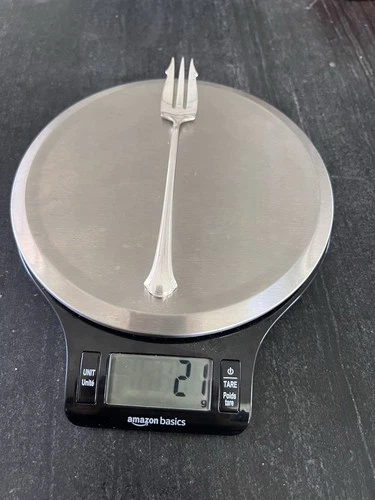 Sterling Escargot Fork Towle Chippendale 21 Grams - 0.62 Troy Ounces