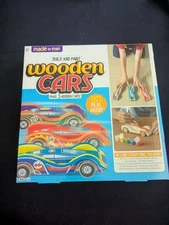 Build & Paint Wooden Cars – Made By Me Craft Kit 21136F – Makes 3 – Kids DIY