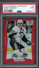 2012-13 Panini Prizm Rookie Anthology Sidney Crosby #38 Red /50 BGS PSA 9