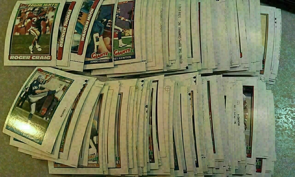 1991 Topps Football NFL OVERSIZE and PROOF Oddball Cards YOU PICK - Image 2 of 4