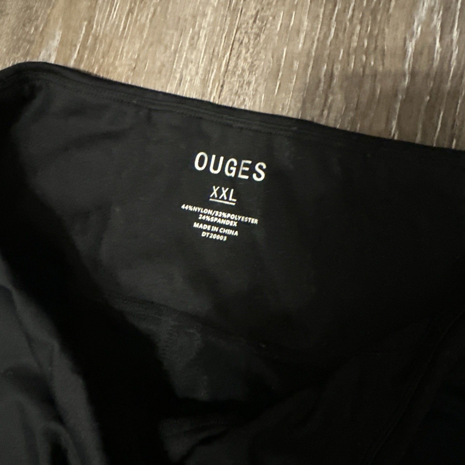 Ouges Black Leggings with Pockets Size XXL - image 4