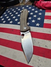 GIANTMOUSE ACE GRAND NATURAL MICARTA ELMAX EXCELLENT EDC MADE IN ITALY