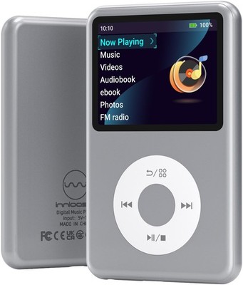 Mp3 Player with Bluetooth Y1 Portable Music Digital Players Supports Playlist Au