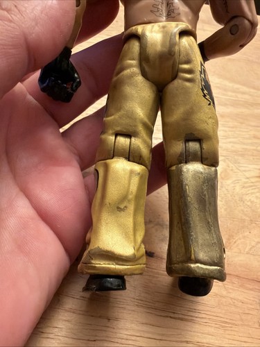 Rey Mysterio 2003 Jakks Pacific Wrestling 7" Actionfigur WWE lose goldene Hose - Bild 7 von 15