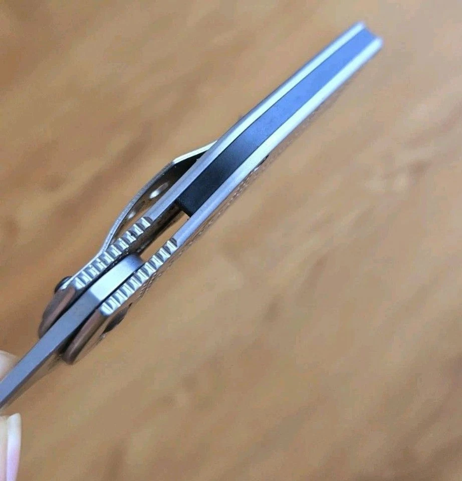 Navaja de bolsillo Kershaw 1720 Junkyard Dog Gaylean 1 de 500 primera producción EE. UU. 2007 Foto 3 de 4