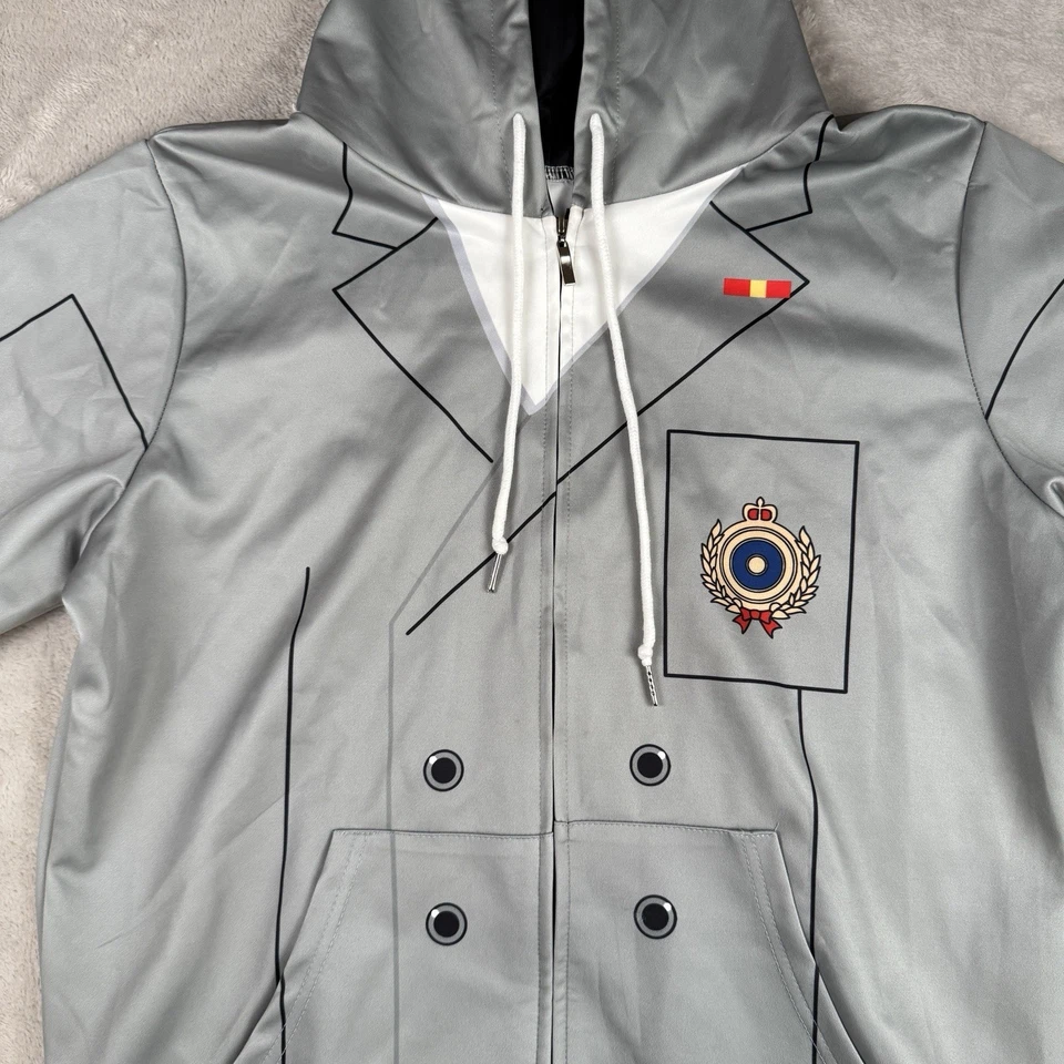 Detective Príncipe Goro Akechi Uniforme Conjunto Disfraz Disfraz Persona 5 Sudadera con Capucha Foto 3 de 4