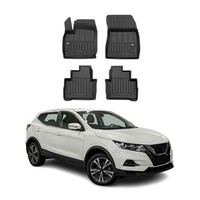 Omac Gummi FußMatten FüR Nissan Qashqai 2021-2026 Premium TPE Automatten 4Tlg