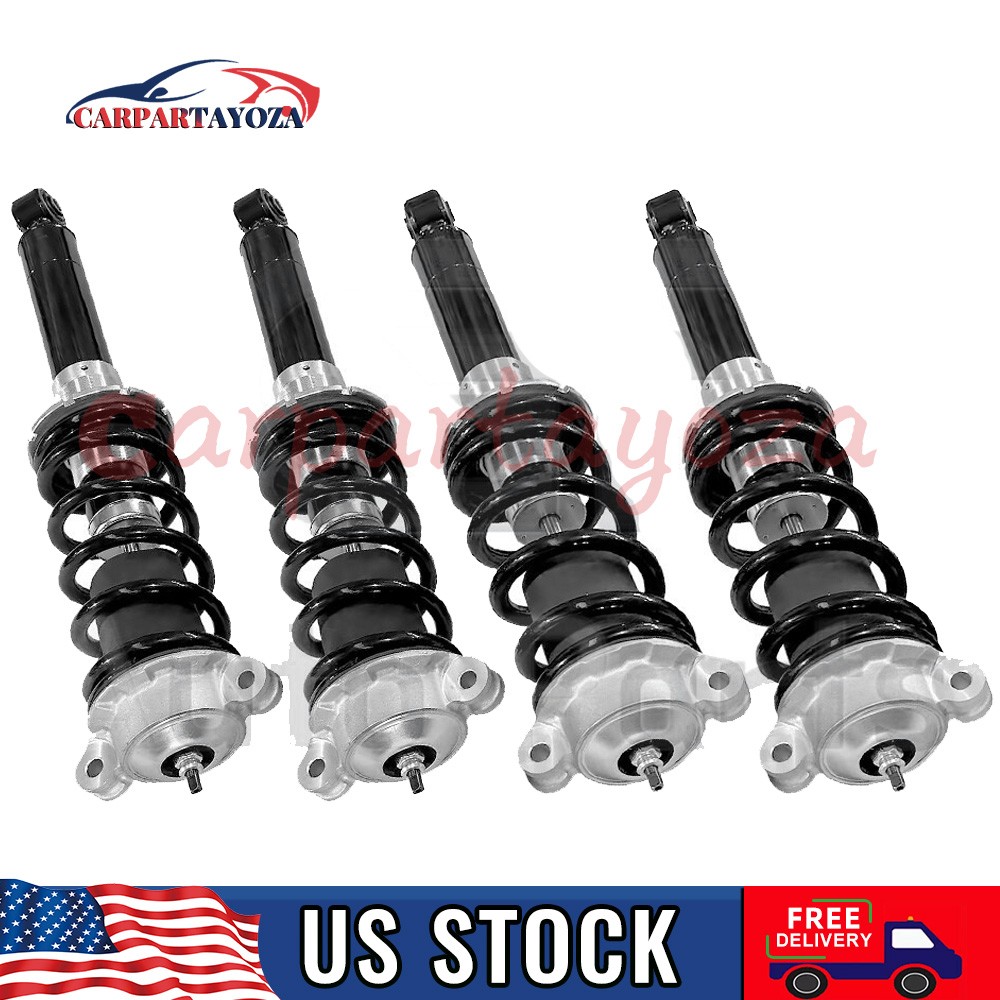4X Fit 08-2014 Ferrari California 247208 Front Rear Shock Struts Assys Magnetic