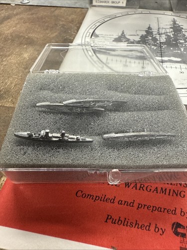 C in C Soft Metal Miniatures Large Lot General Quarters U-Boat Bismarck Cruisers - Picture 3 of 19