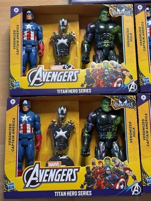 Marvel Avengers Titan Hero Series 12'' Action Figures Venom Hulk Captain America