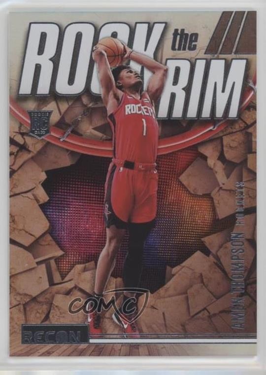 2023-24 Panini Recon Rock the Rim Amen Thompson #4 1h1u