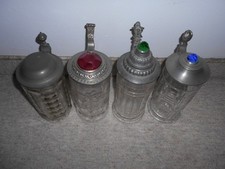 Alte - Glas - Bier - Kruege - Seidel