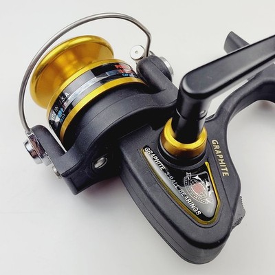 Penn 4300SS Fishing Spinning Reel Graphite Made in USA 4300 SS for