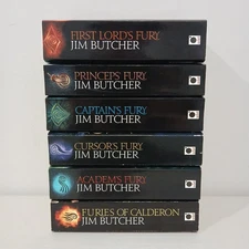 The Codex Alera 6 Book Series By Jim Butcher 1-6 Paperback