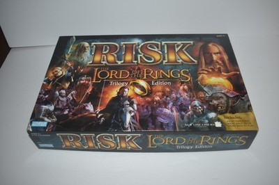 Parker Brothers 40833 Lord of The Rings Edition of Risk Strategy Game