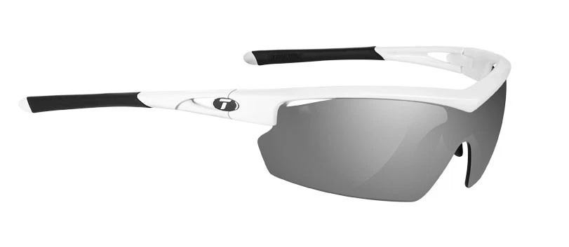 Tifosi Talos, Pearl White with Smoke/AC Red/Clear Lenses #1180101101 - Image 2 of 4