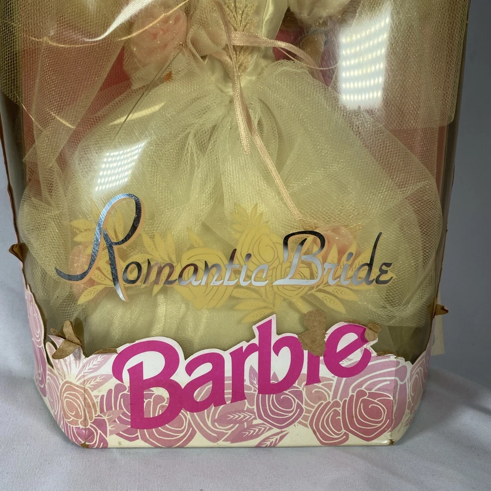 ¡Vintage! Muñeca Barbie Moda ROMANTIC BRIDE 1992 Nueva en Caja #1861 Mattel Foto 2 de 4