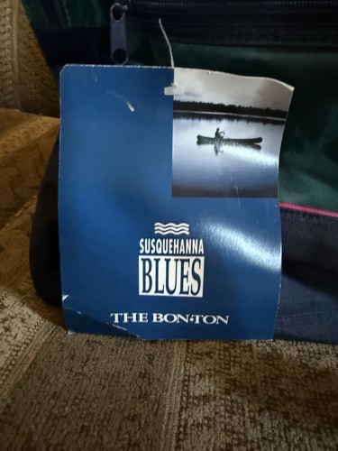 NWT Susquehanna Blues The Bon Ton Duffel Bag - Picture 2 of 6