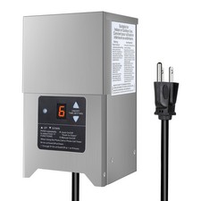 300W Low Voltage Landscape Transformer, 120V to 12V/15V AC Multi-Tap, Weather...