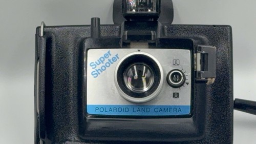Cámara terrestre Polaroid Super Shooter con estuche, no probada - Imagen 2 de 22