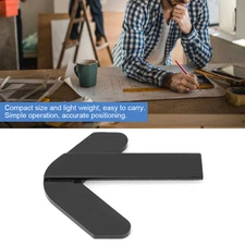 Accurate Black Center Finder Ruler Fast Effective Positioning Tool