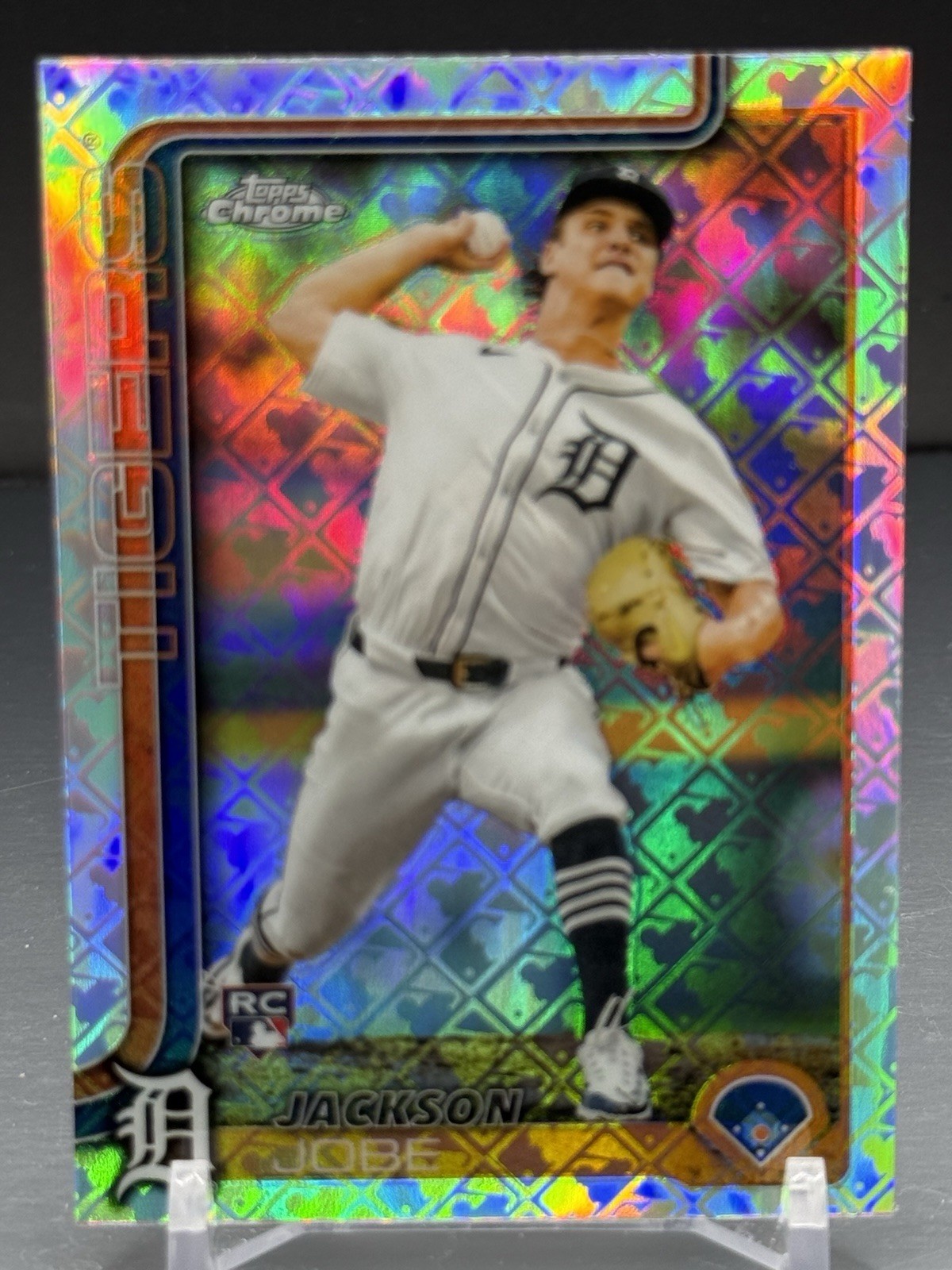 2025 Topps Chrome Logofractor Jackson Jobe #249 Tigers