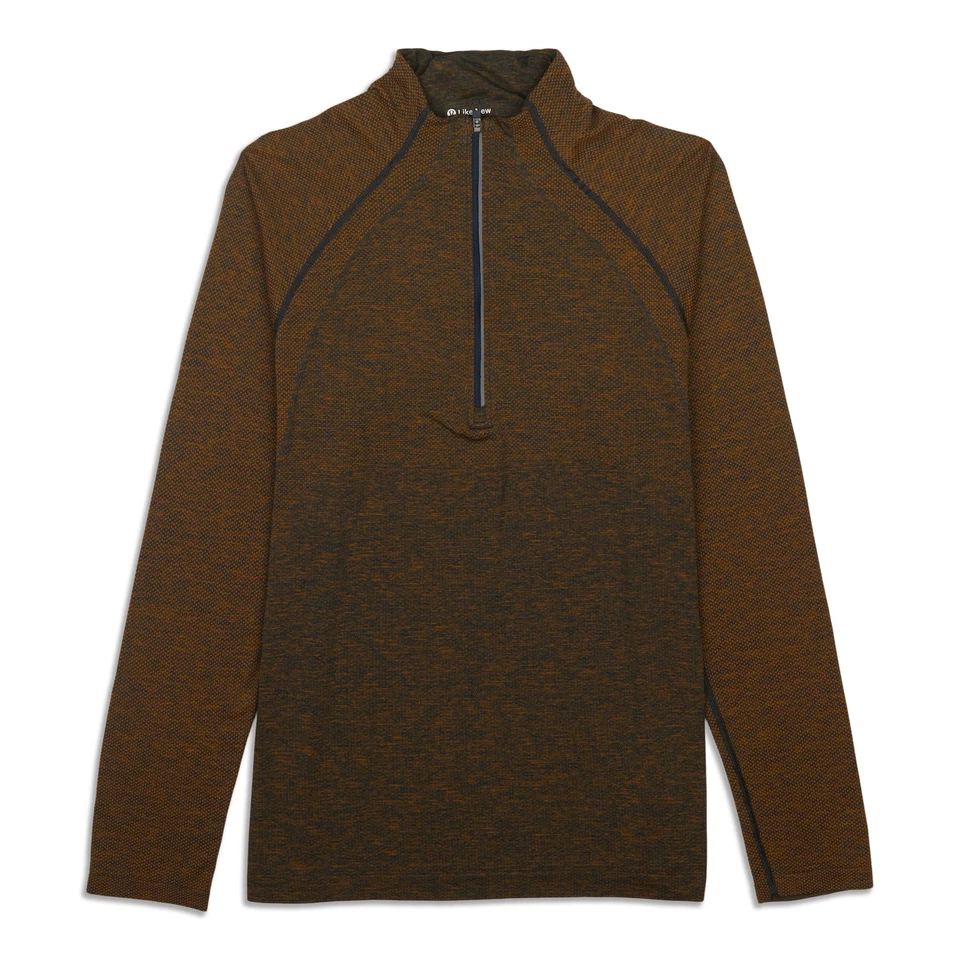 lululemon Men's Casual 1/2 Zip Pullover Size XS Olive