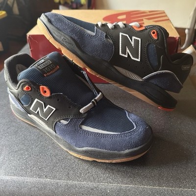 New Balance Numeric 1010 Tiago Lemos Skate Shoe Men Size 9 Blue Black Orange Gum