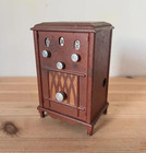 1920s RARE Vintage DECO Radio Cigarette Dispenser Desk Calendar antique
