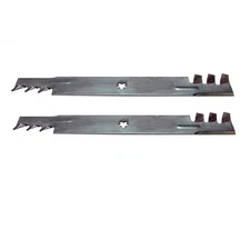 2PK Mulching Blades Fits Craftsman Fits Poulan Pro 42 Inch Deck Lawn Mower