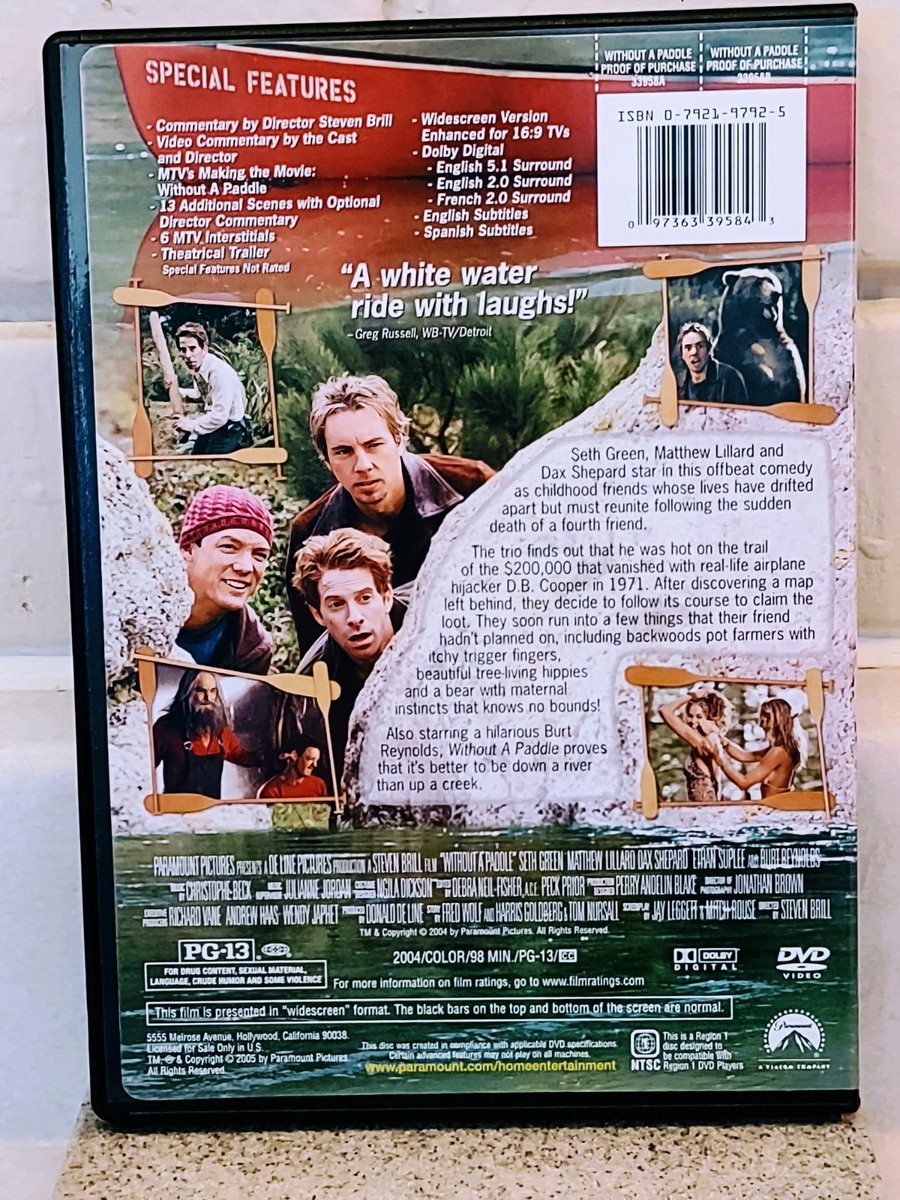 WITHOUT A PADDLE - DVD (2004) | eBay