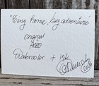 Original Handmade Signed ACEO  watercolor and Ink Camblch OOAK Tiny artwork  — photo 2