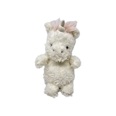 Jellycat Little Unicorn 8 Inch White and Pink Plush Stuffed Animal