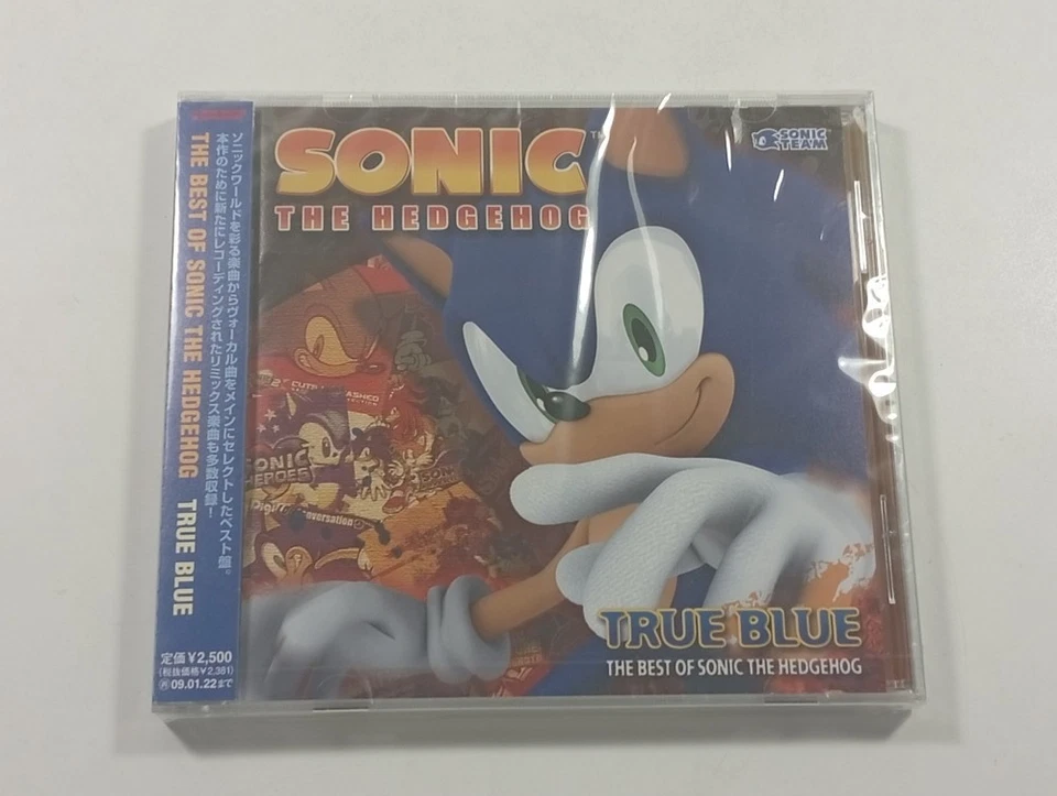 CD AUDIO - OST SOUNDTRACK TRUE BLUE : THE BEST OF SONIC THE HEDGEHOG JAPAN NEW - Photo 1/4