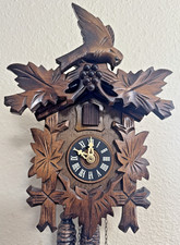 STUNNING RARE GERMAN DEEPLY CARVED BLACK FORE...